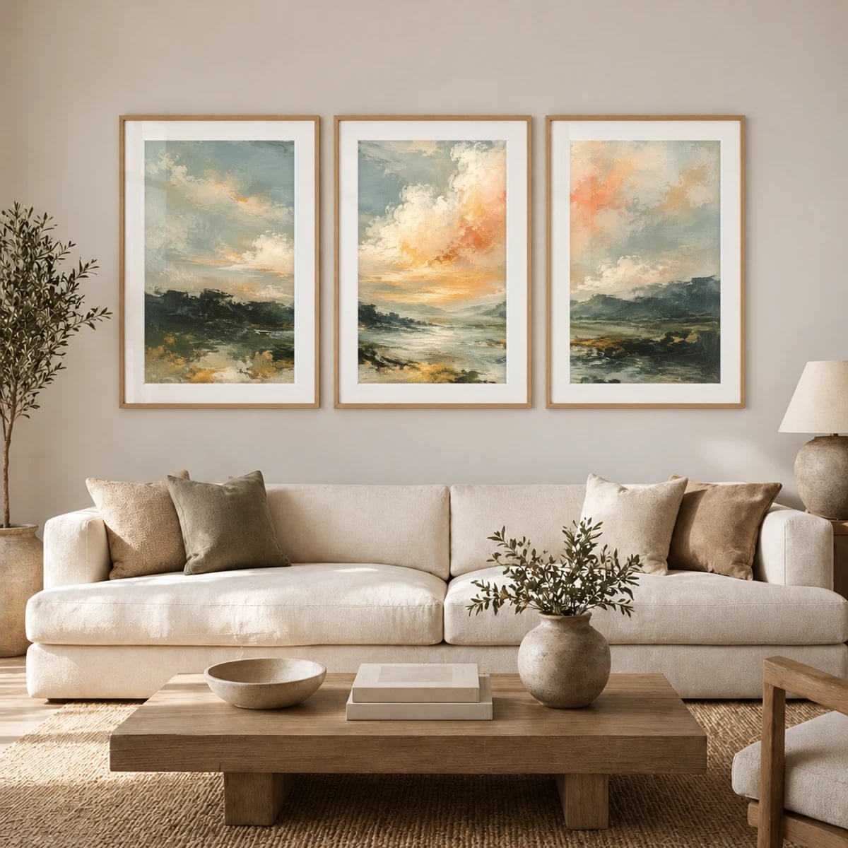 Quadro Horizontes de Céu e Terra