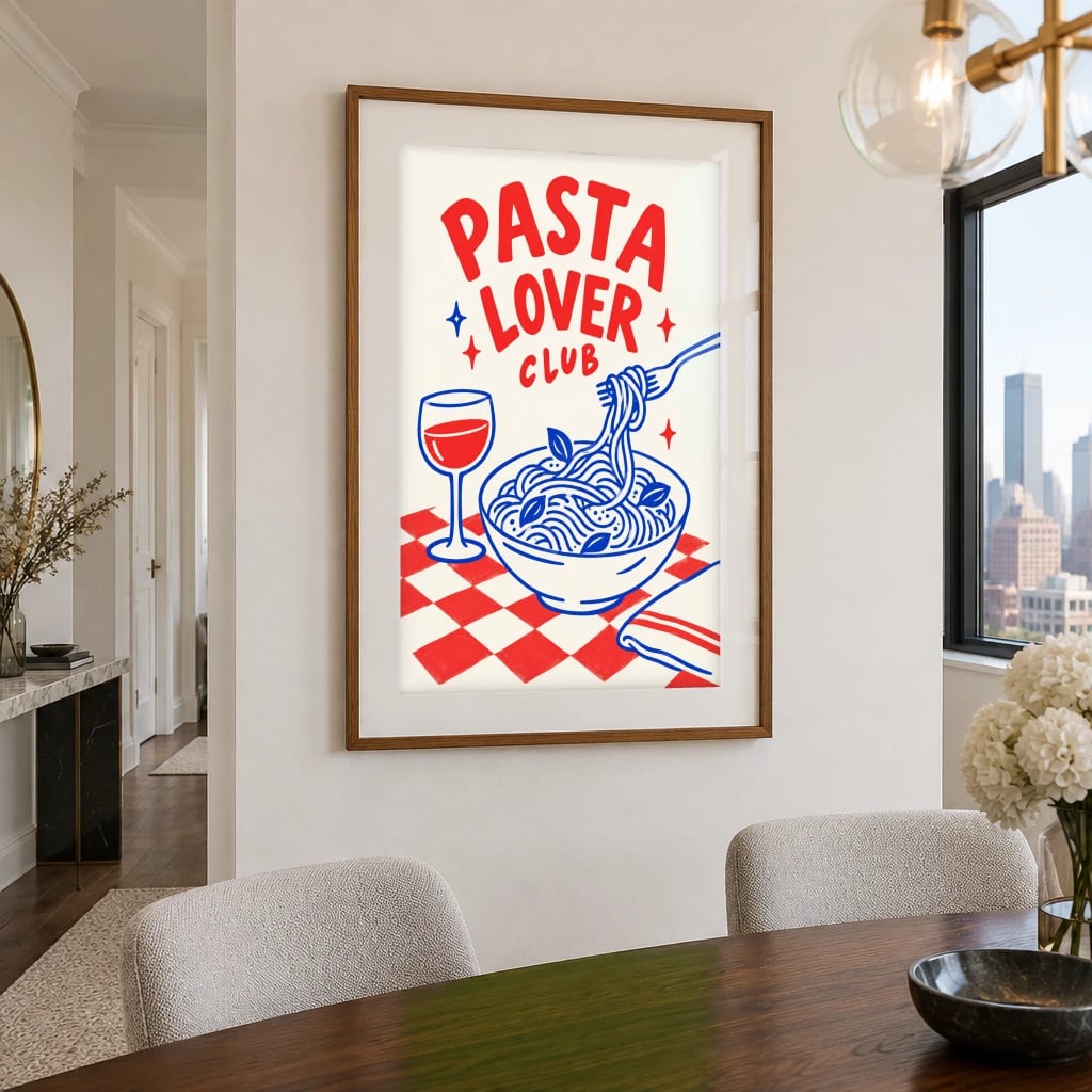 Com vidro · passe-partout · Freijó · angular esq. · vertical · cena 1:1 (studio b1d1567a)