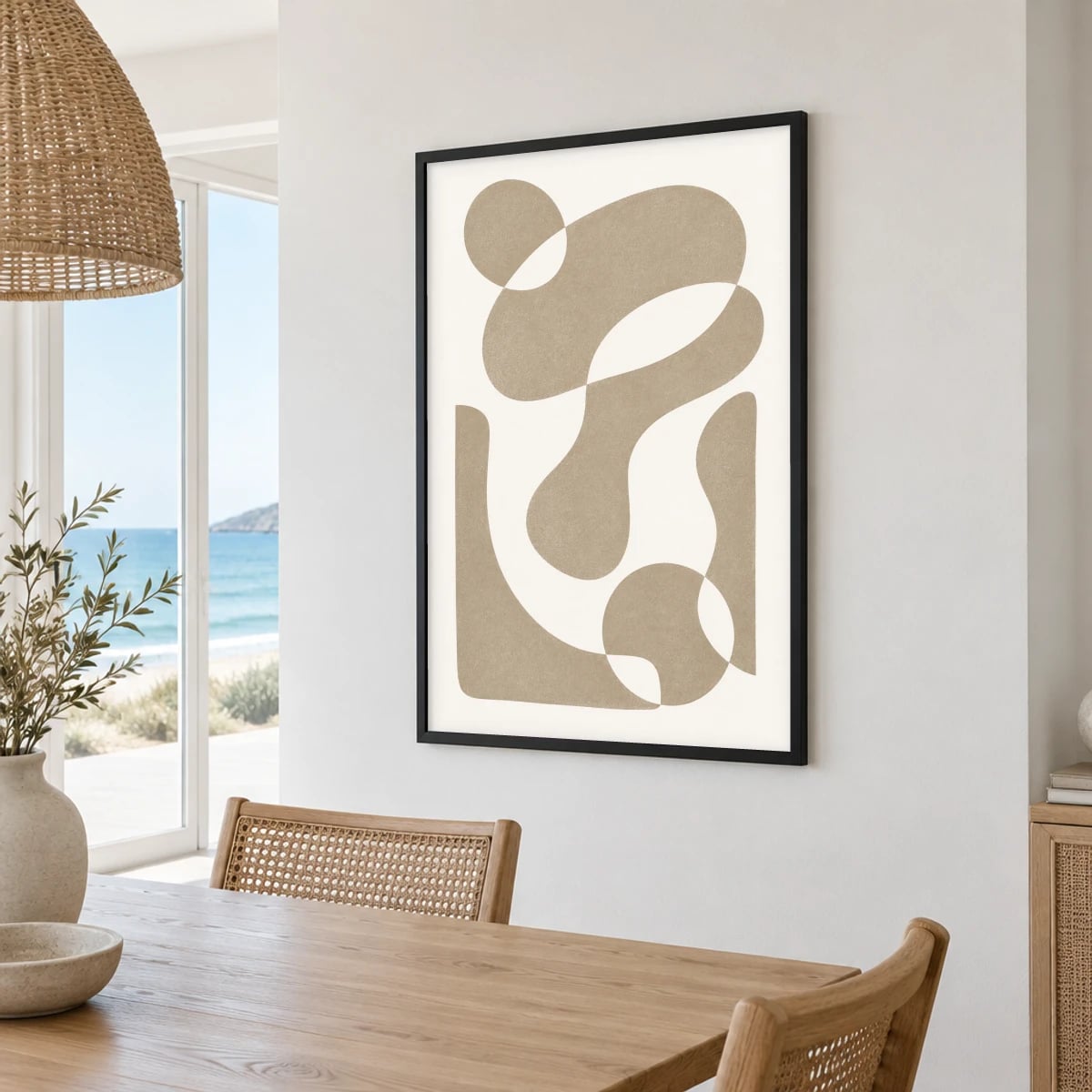 Quadro Formas Orgânicas em Movimento