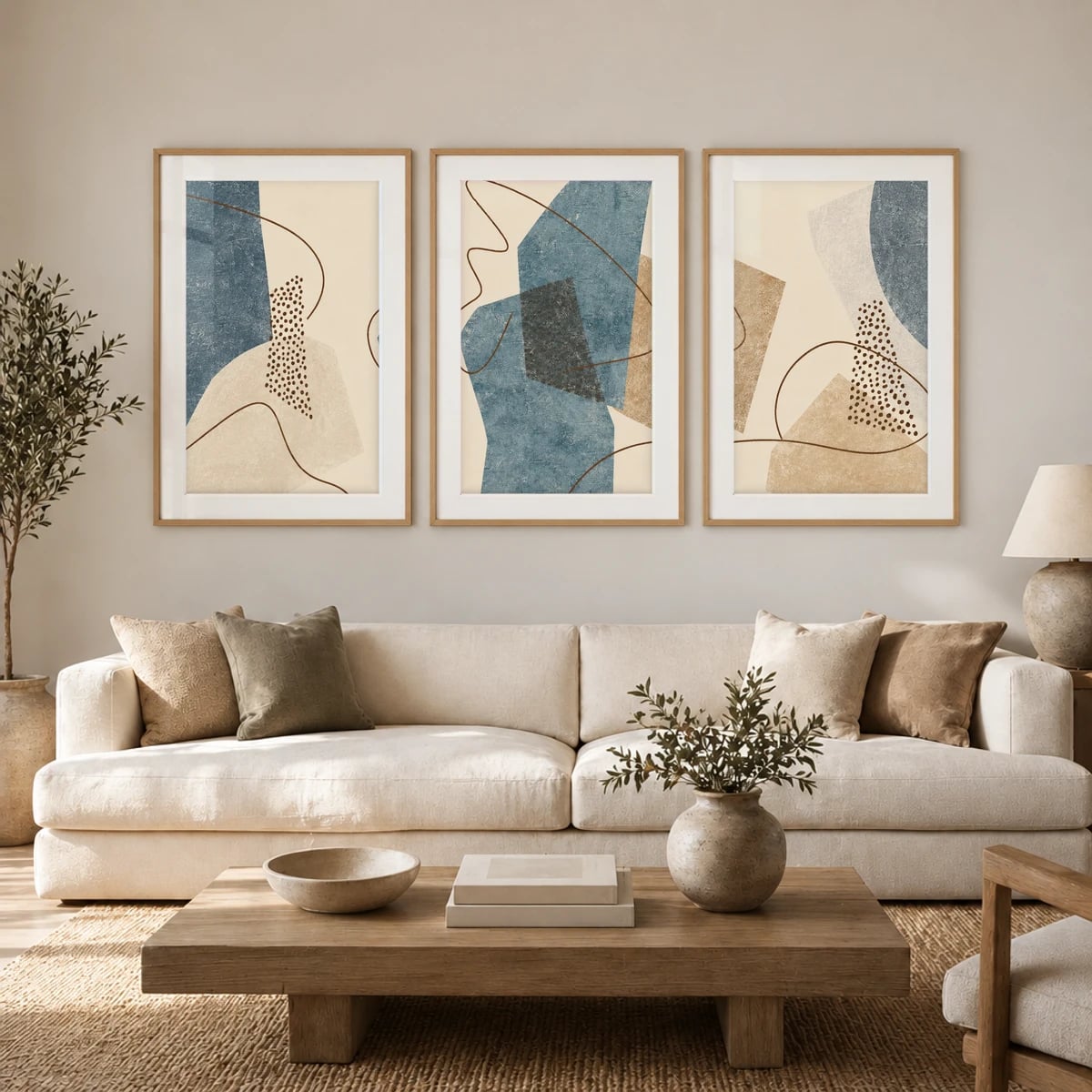 Quadro Formas Orgânicas em Movimento Terroso