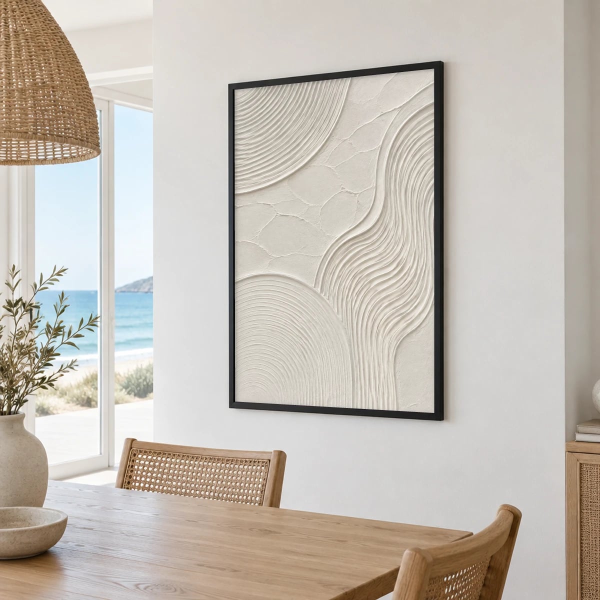 Quadro Formas Orgânicas em Relevo