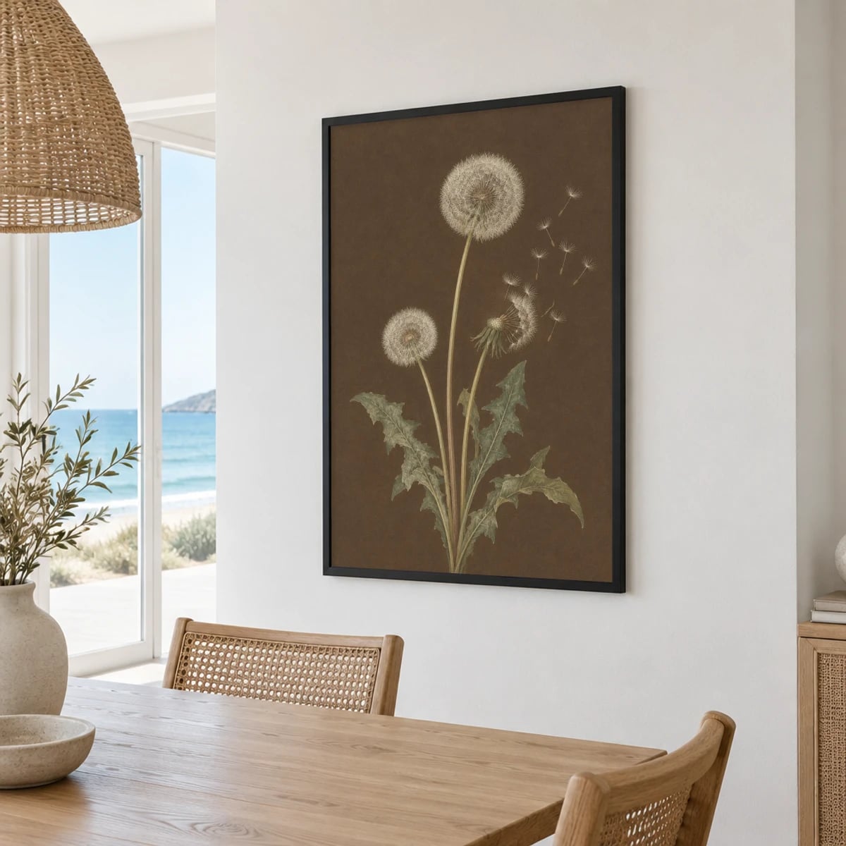 Quadro Dente de Leão ao Vento