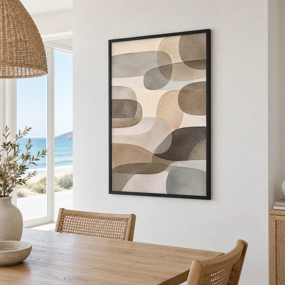 Quadro Formas Orgânicas Sobrepostas