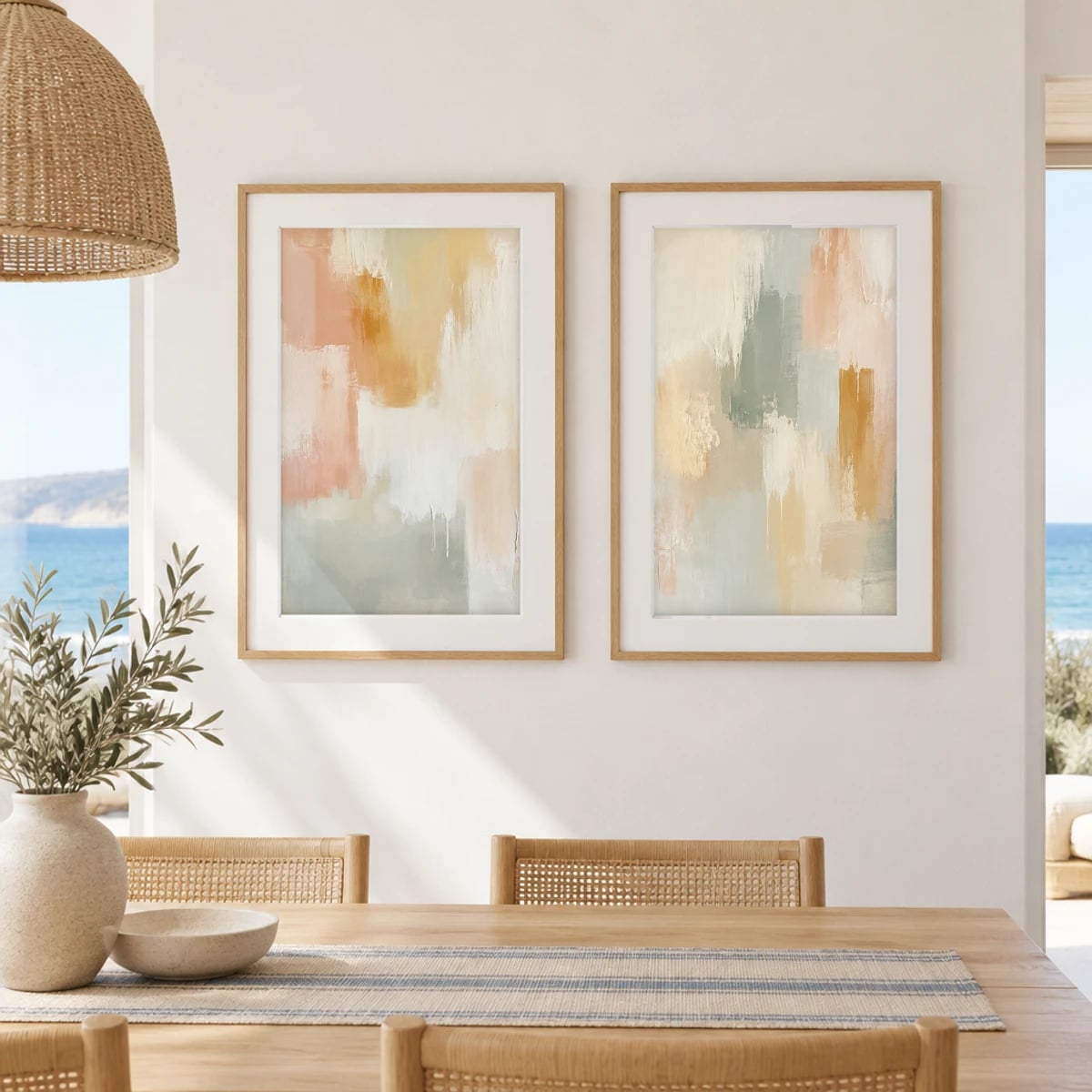 Quadro Texturas e Tons em Movimento