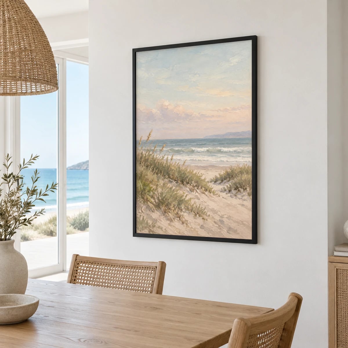 Quadro Duna com Vista para o Mar
