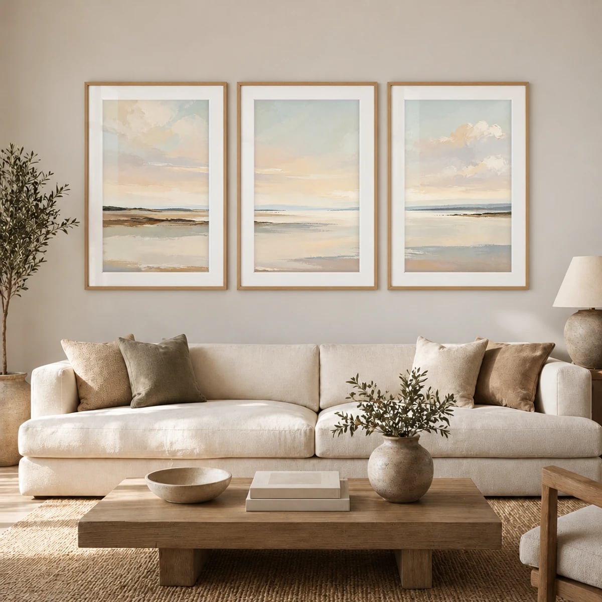 Quadro Marés Suaves na Costa Serena
